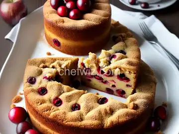 Cranberry Apple Cake