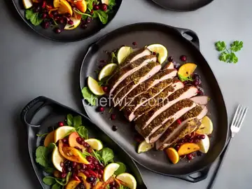Cranberry Apple Stuffed Pork Loin