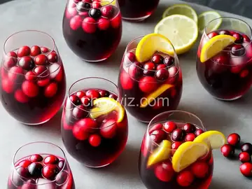 Cranberry Blissmas Sangria