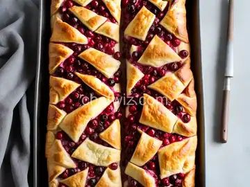Cranberry-Brie Puff Pastry