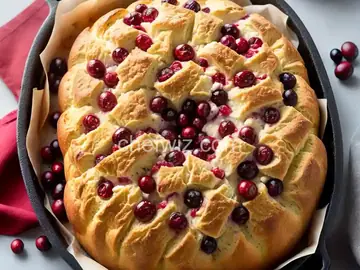 Cranberry Brie Pull-Apart Bread