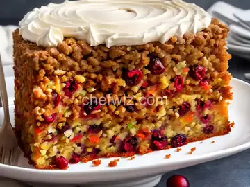 Cranberry Carrot Cake