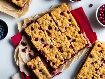 Cranberry Cheese Bars