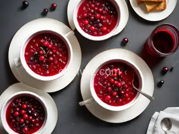 Cranberry-Cherry Compote