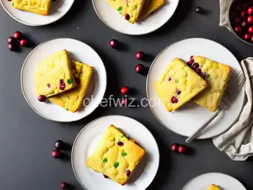 Cranberry-Corn Toaster Cakes Recipe