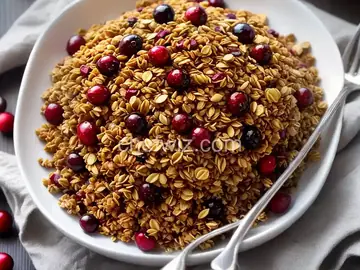 Cranberry-Hibiscus Granola