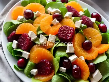 Cranberry Jell-O Salad with Mandarin Oranges