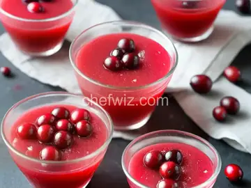 Cranberry Jell-O Shots
