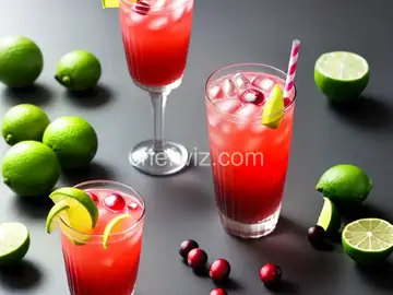 Cranberry-Lime Mocktail