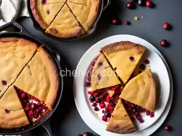 Cranberry-Maple Skillet Cornbread