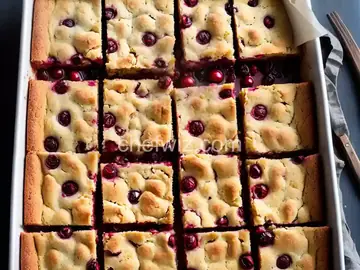 Cranberry-Orange Cookie Bars