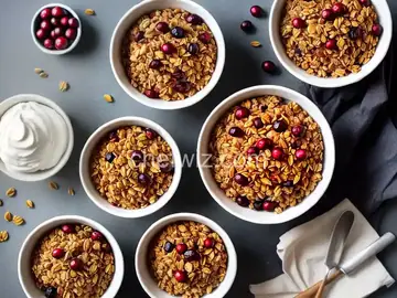 Cranberry Orange Granola