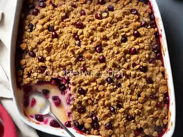 Cranberry-Pear Crisp