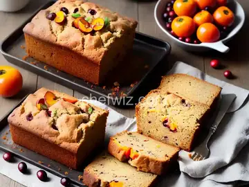 Cranberry Persimmon Bread