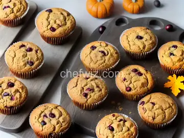 Cranberry Pumpkin Muffins