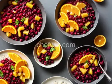 Cranberry Relish With Pineapple and Orange