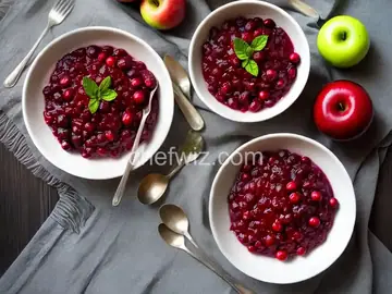 Cranberry Sauce with Apples