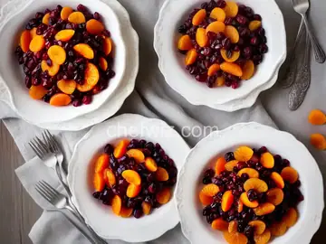 Cranberry Sauce with Apricots, Raisins, and Orange