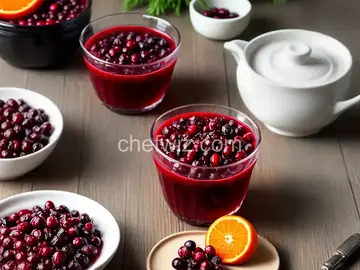 Cranberry Sauce with Bourbon and Orange