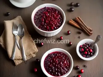 Cranberry Sauce with Port and Cinnamon