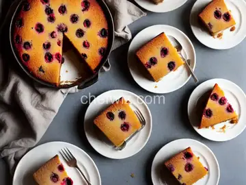 Cranberry Upside-Down Coffee Cake