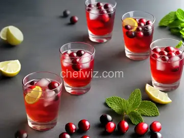 Cranberry Vodka Tonics