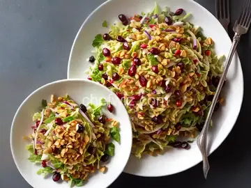 Cranberry Walnut Slaw