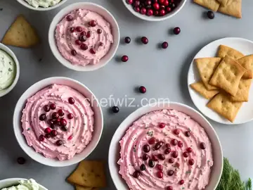 Cranberry Whipped Feta Dip