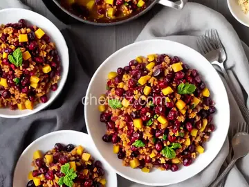 Cranberry and Golden Raisin Relish