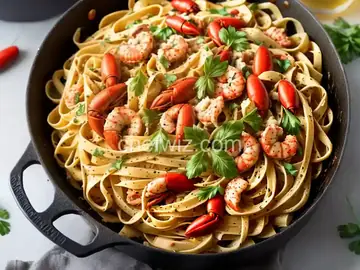 Crawfish Fettuccine I