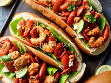 Crawfish Po Boy