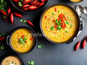 Crawfish and Corn Soup