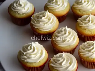 Cream Cheese Cupcakes with Sour Cream Topping