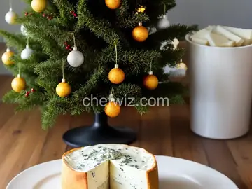 Cream Cheese, Havarti, and Parmesan Herbed Christmas Tree