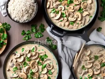 Cream of Mushroom Chicken and Rice
