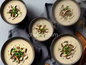 Cream of Wild Mushroom Soup