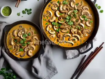 Cream of mushroom Spicy chicken