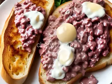 Creamed Chipped Beef on Toast