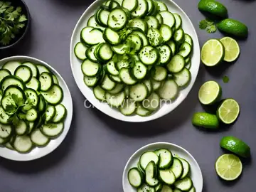Creamed Cucumber Slices