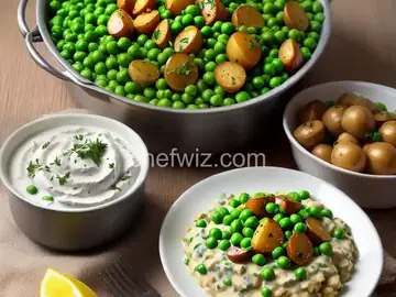 Creamed Peas and New Potatoes