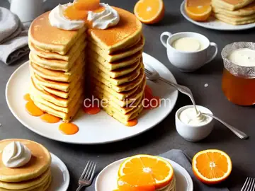 Creamsicle Pancakes