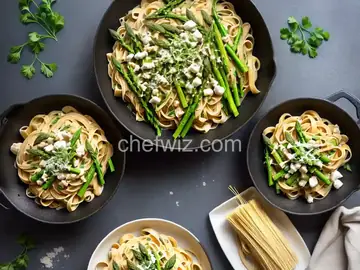 Creamy Asparagus Pasta