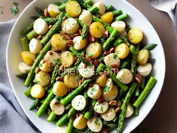 Creamy Asparagus Potato Salad