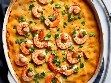 Creamy Baked Shrimp Dip
