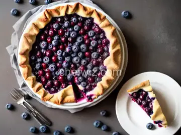 Creamy Blueberry Pie