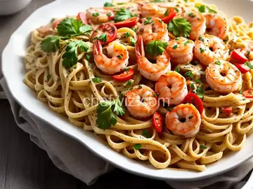Creamy Cajun Shrimp Pasta