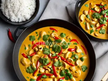 Creamy Cashew Chicken Curry