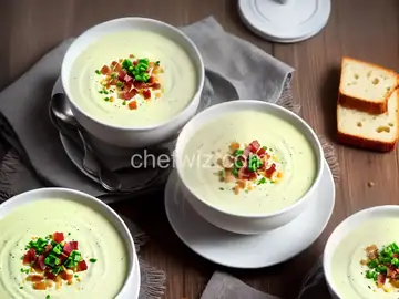 Creamy Cauliflower and Bacon Soup Recipe