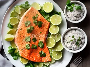 Creamy Coconut-Lime Salmon