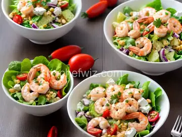 Creamy Coconutty Shrimp Salad